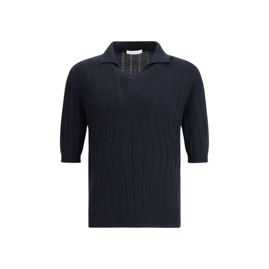 Polo en soie Cruciani