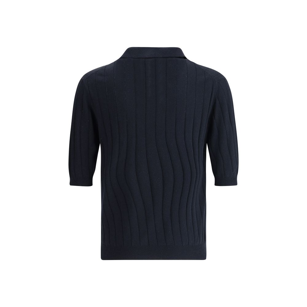 Polo en soie Cruciani