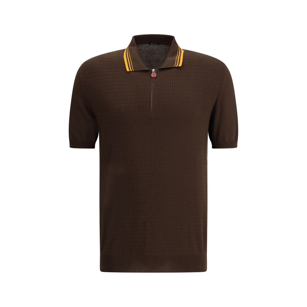 Polo zippé Kiton