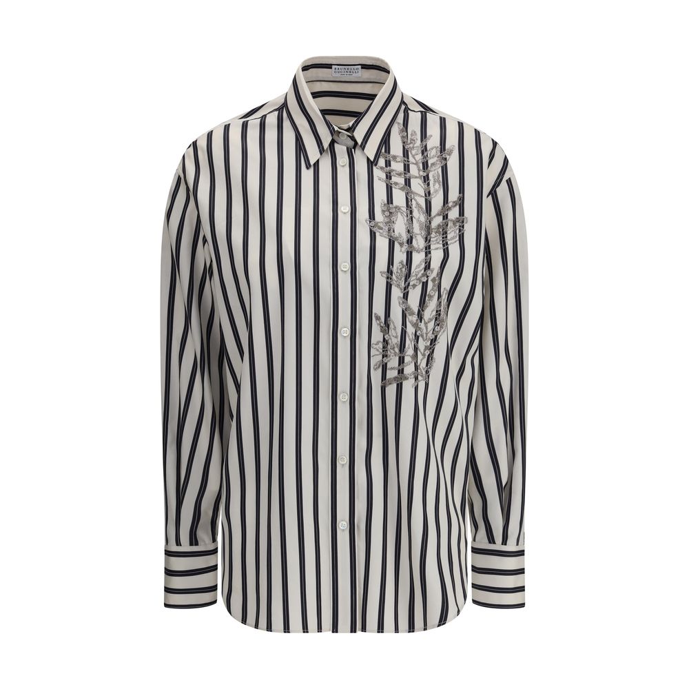 Chemise rayée Brunello Cucinelli