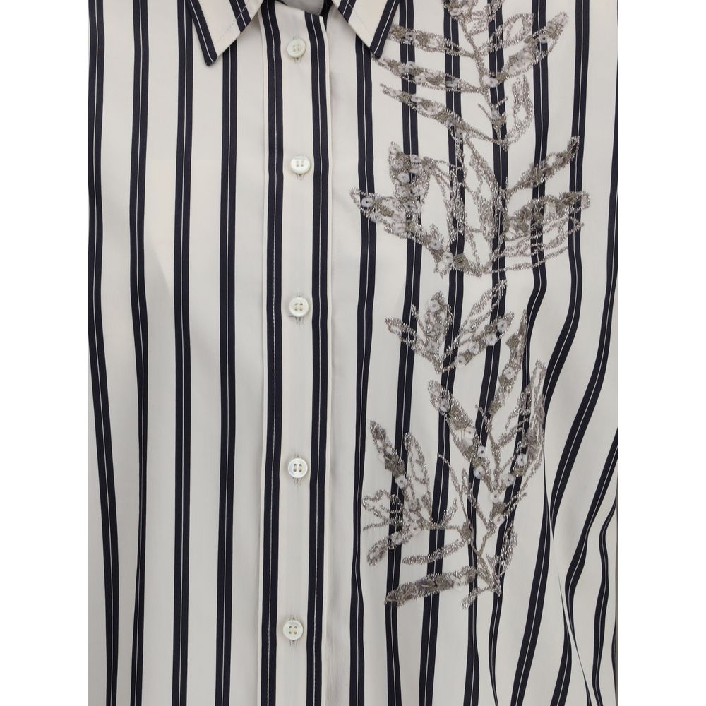 Chemise rayée Brunello Cucinelli