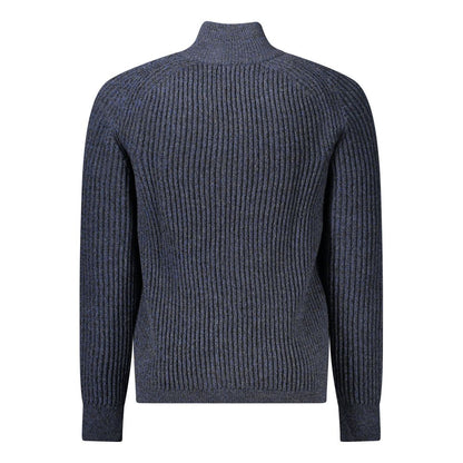 Cardigan en laine bleu Hugo Boss pour homme