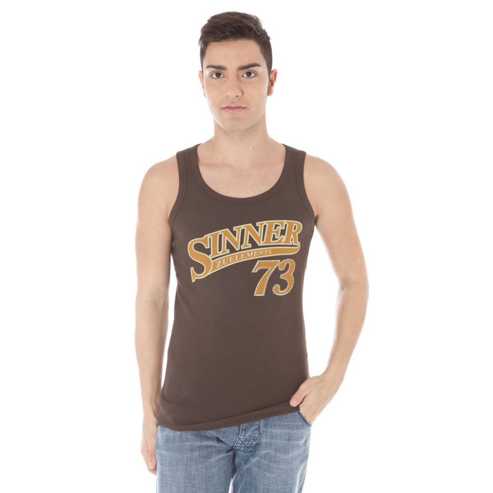 Zuelements Brown Cotton T-Shirt by Zuelements