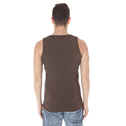 Zuelements Brown Cotton T-Shirt by Zuelements