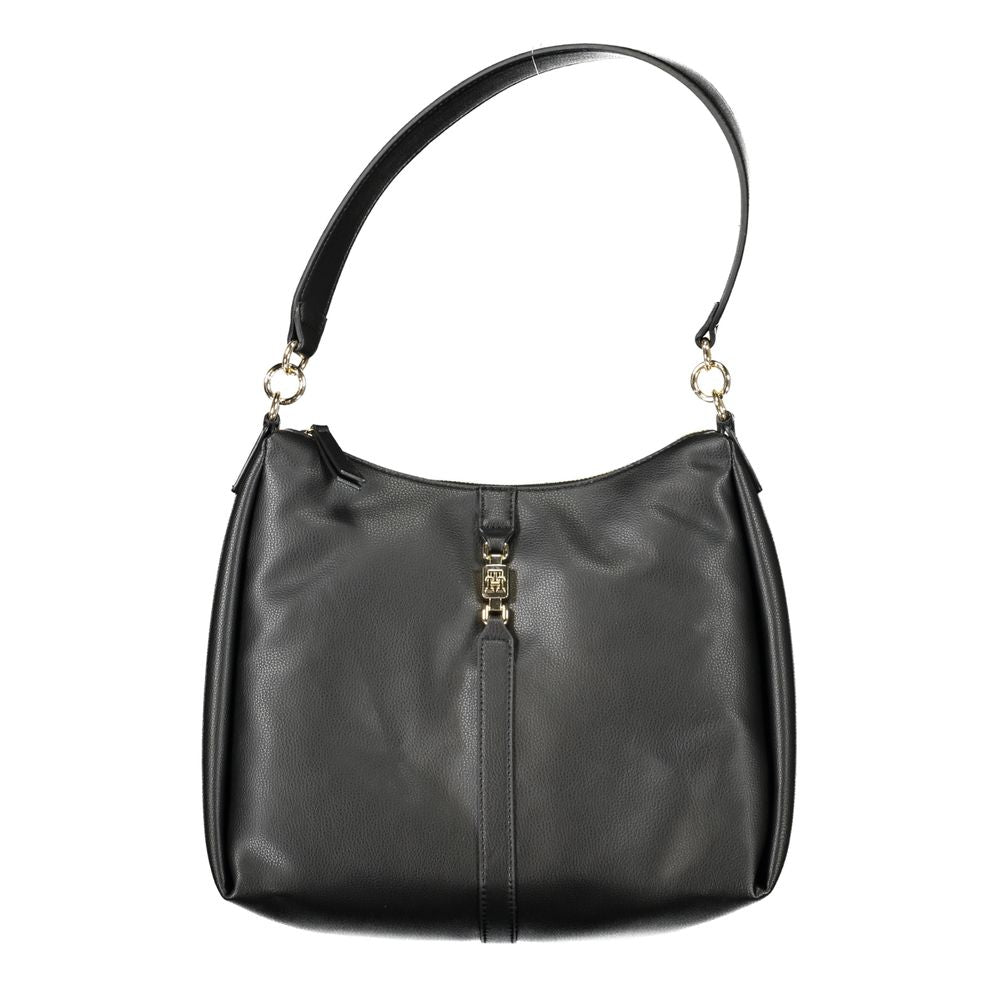Tommy Hilfiger Black Polyester Handbag by Tommy Hilfiger