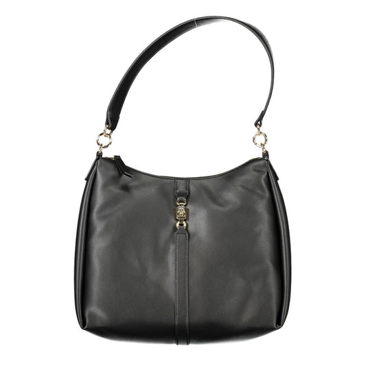 Tommy Hilfiger Black Polyester Handbag by Tommy Hilfiger