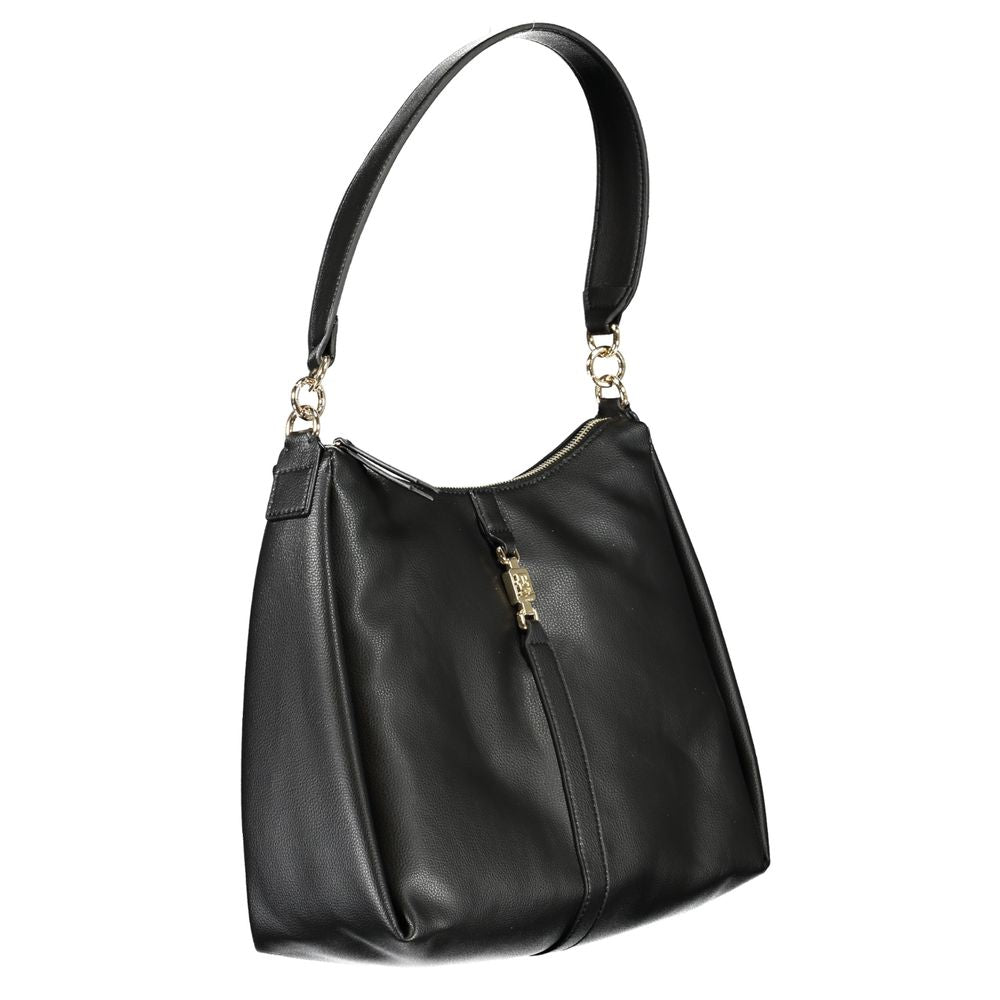 Tommy Hilfiger Black Polyester Handbag by Tommy Hilfiger