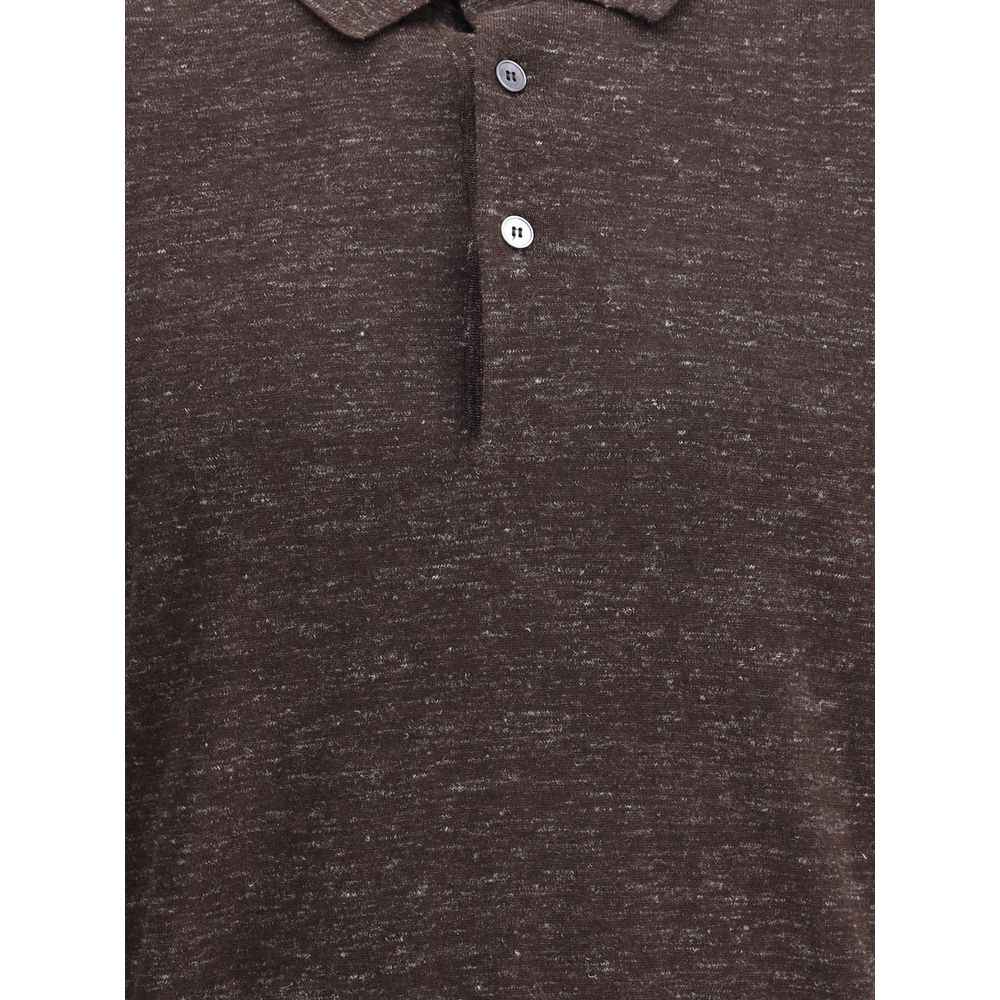 ZEGNA Silk Long Sleeve Top