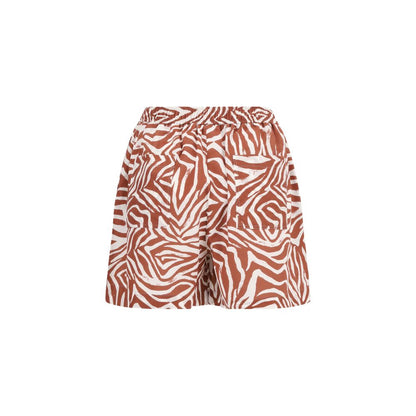Brunello Cucinelli Short à motif zèbre