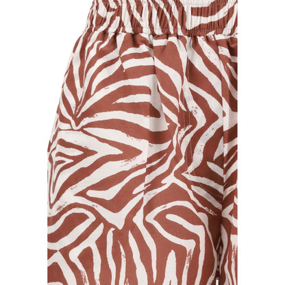 Brunello Cucinelli Short à motif zèbre