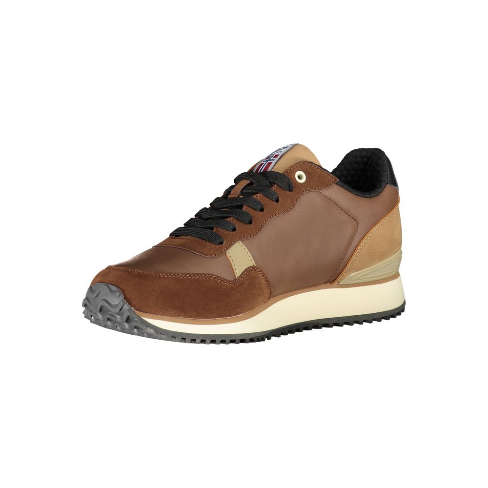 Napapijri Chic Contrast Laced Men's Sports Sneakers by Napapijri