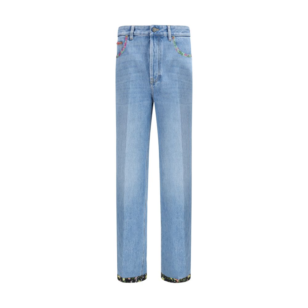 Jean Valentino avec détails floraux