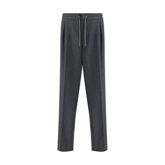 Brunello Cucinelli Pantalon en laine vierge