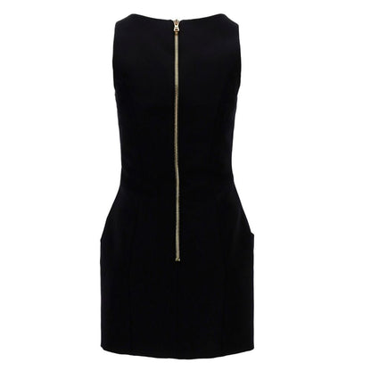 Balmain Black Wool Women's Dress by Balmain