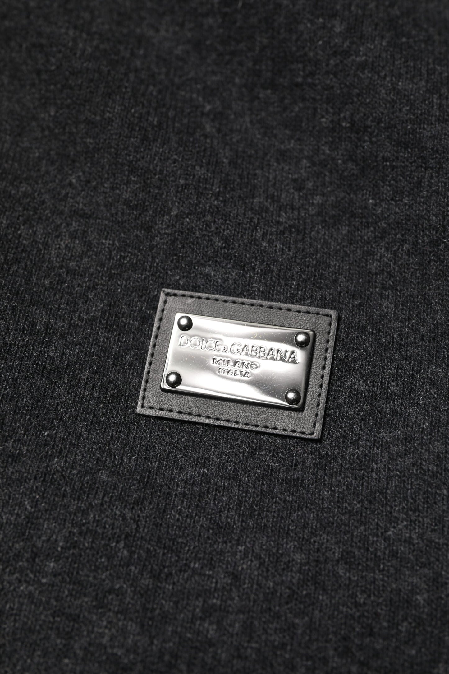 Dolce &amp; Gabbana Black DG Logo Plaque Hooded Bomber Jacket