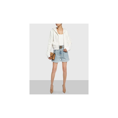 Short en coton bleu Balmain