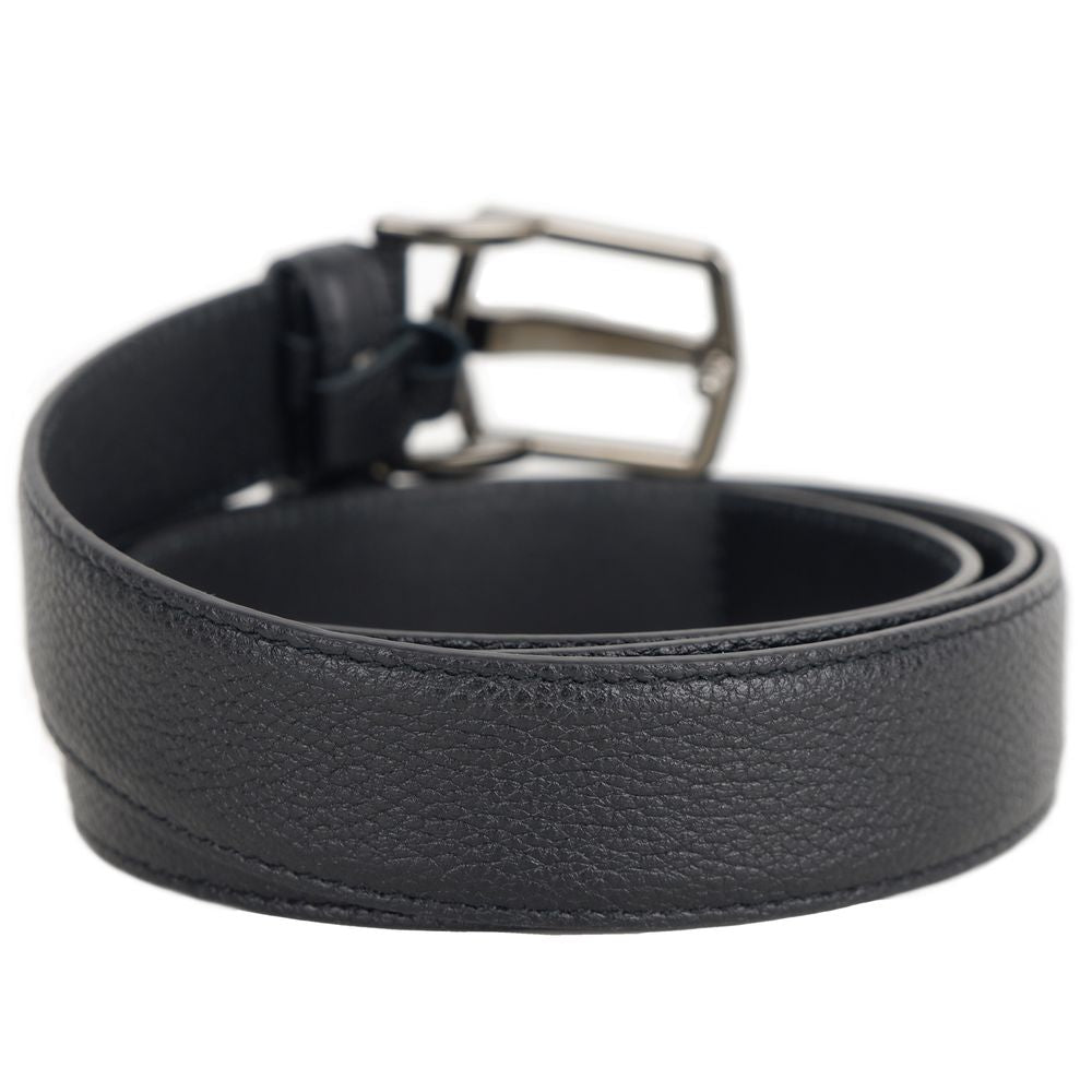 Ceinture en cuir de veau noir Dolce &amp; Gabbana