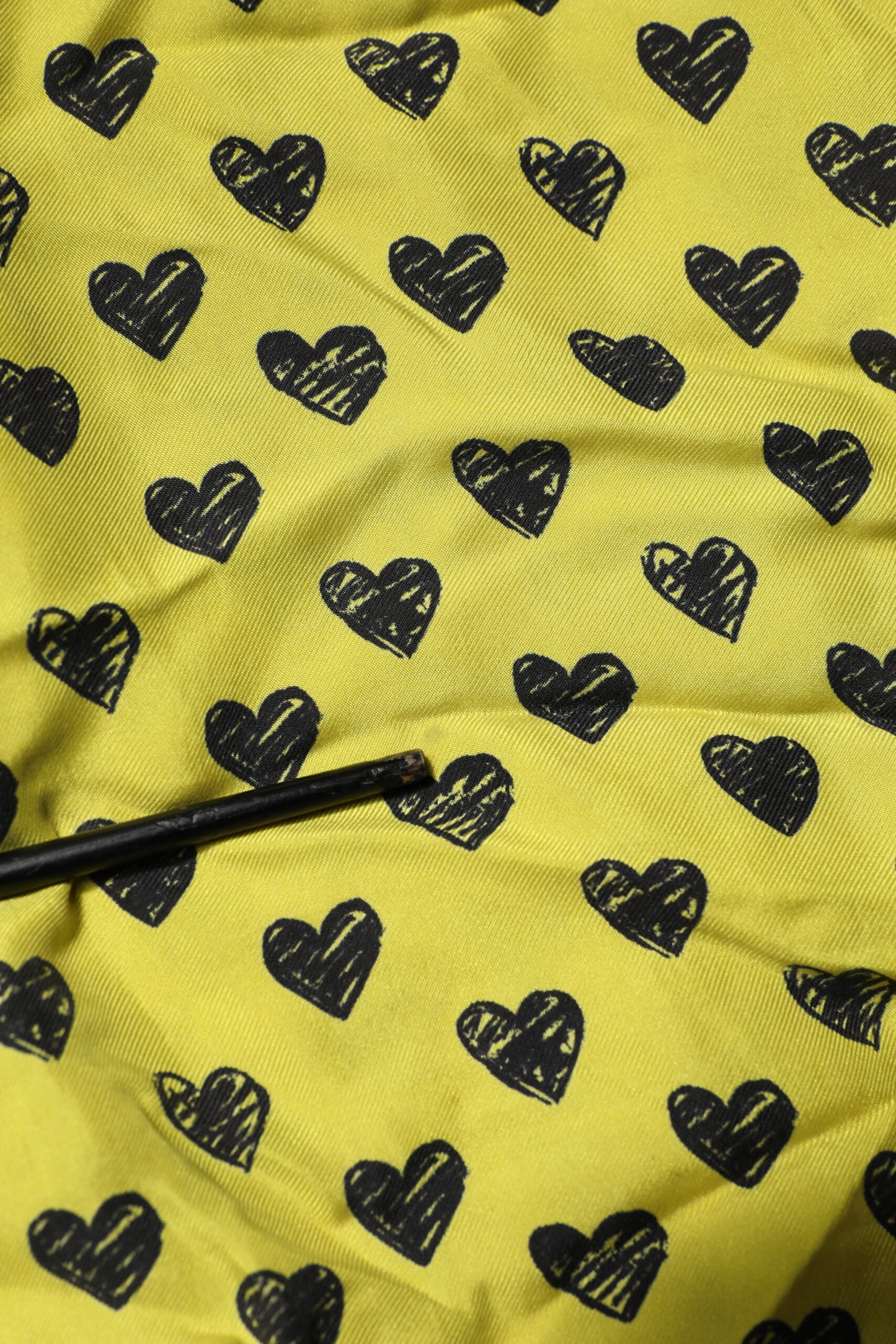 Dolce & Gabbana Yellow Heart Short Sleeves Men Casual Shirt by Dolce & Gabbana