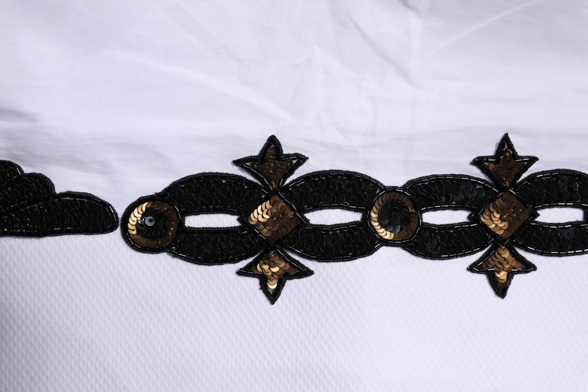 Dolce & Gabbana White GOLD Embellished Formal Men Dress Shirt by Dolce & Gabbana