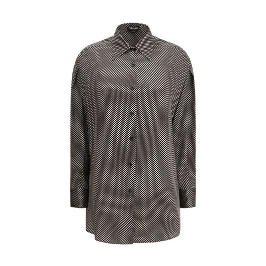Chemise à pois en soie Tom Ford