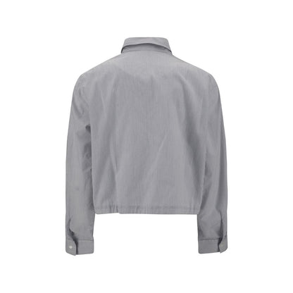 Chemise courte rayée Maison Kitsuné