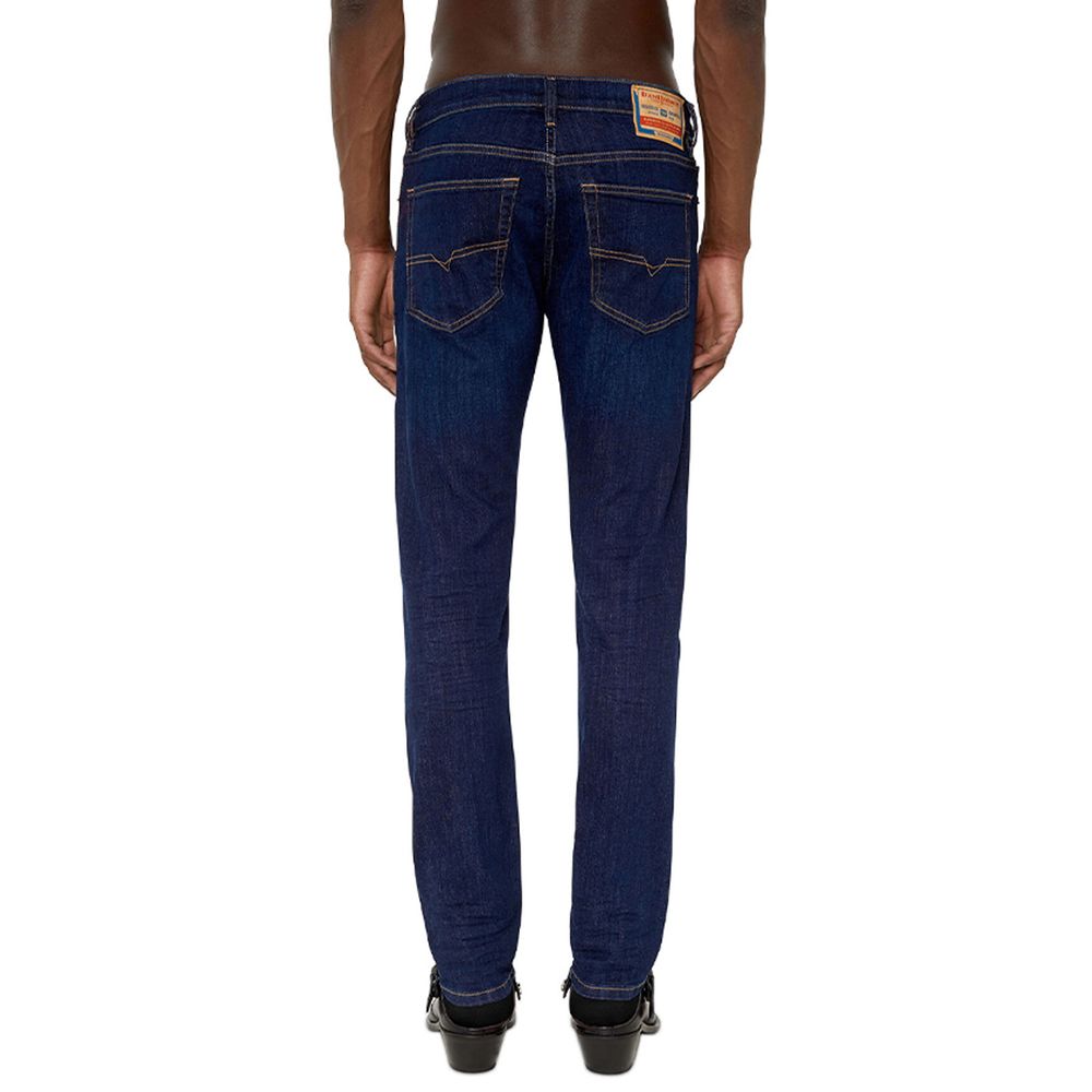 Diesel Blue Cotton Jeans & Pant by Diesel