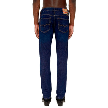 Diesel Blue Cotton Jeans & Pant by Diesel