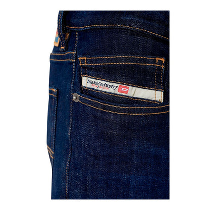 Diesel Blue Cotton Jeans & Pant by Diesel