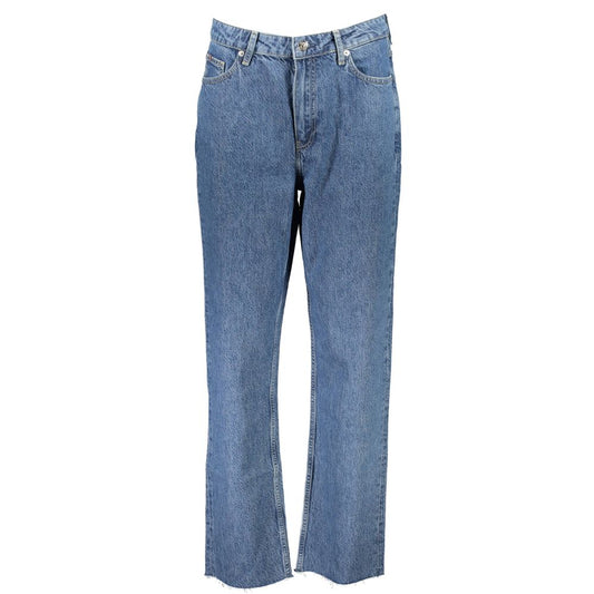 Tommy Hilfiger Blue Cotton Women Jeans by Tommy Hilfiger