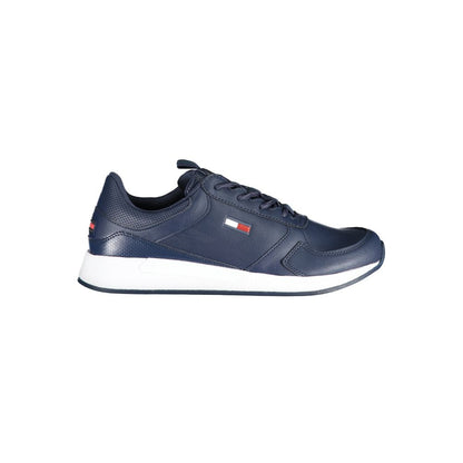 Tommy Hilfiger Blue Polyethylene Men Sneaker by Tommy Hilfiger