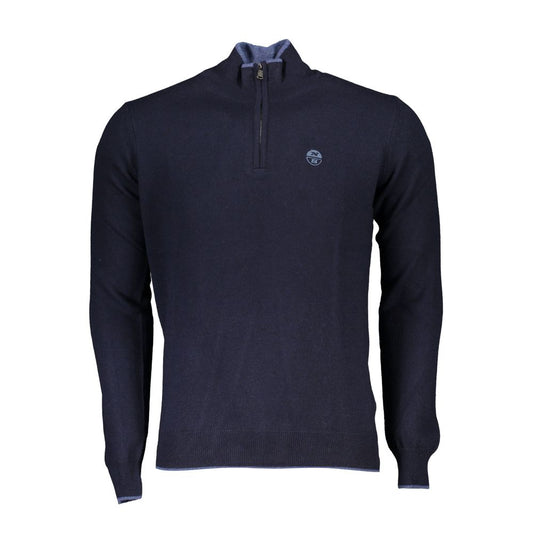 North Sails Blue Polyamide Men Sweater by North Sails