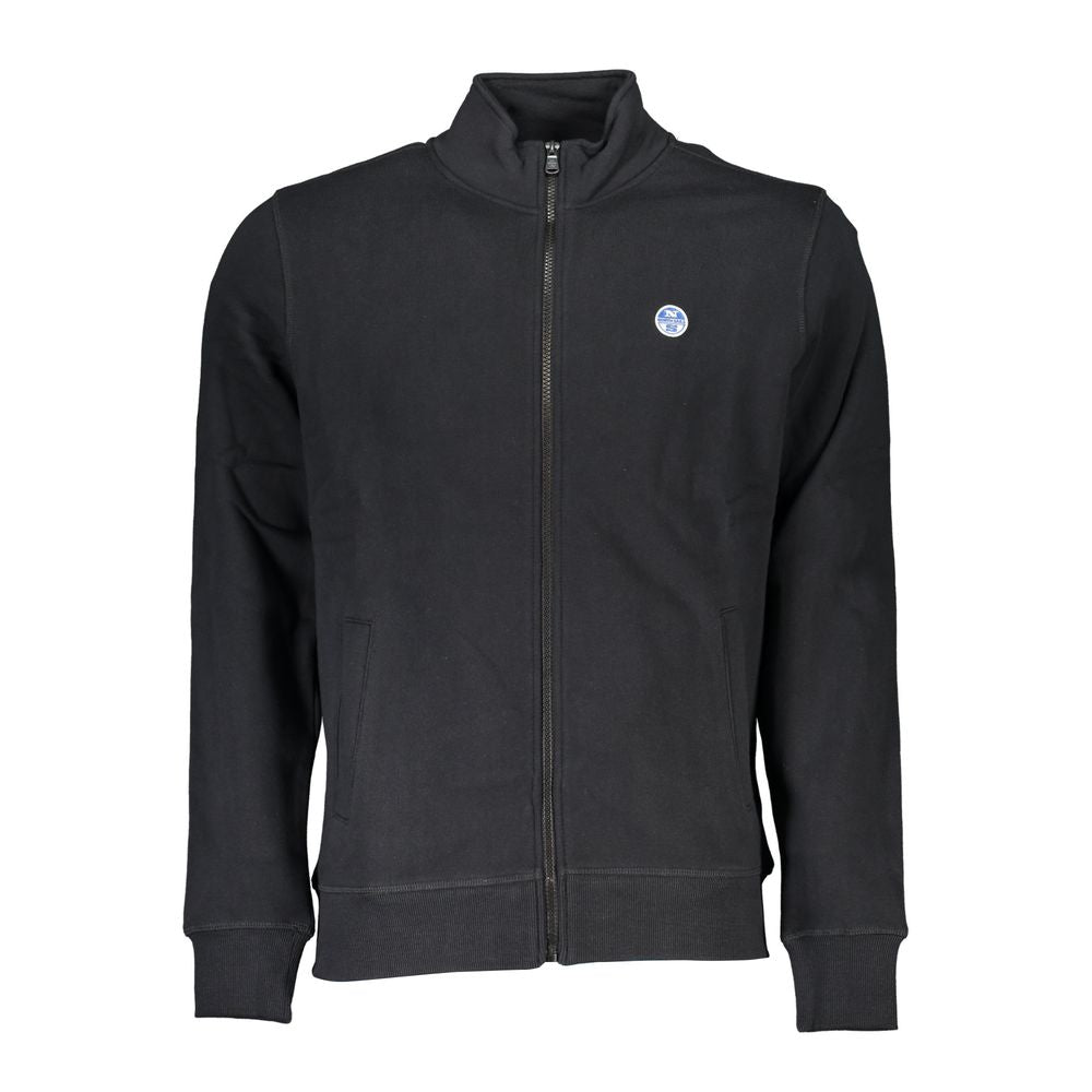 North Sails Black Cotton Men Sweater by North Sails