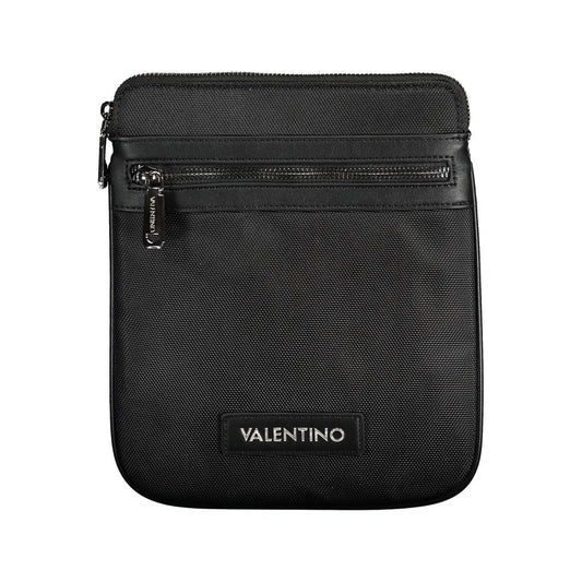 Sac à bandoulière en polyester noir Mario Valentino