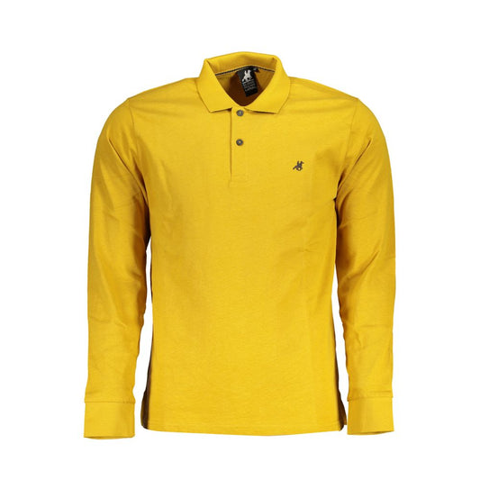 Polo classique US Grand Polo en coton jaune avec broderie