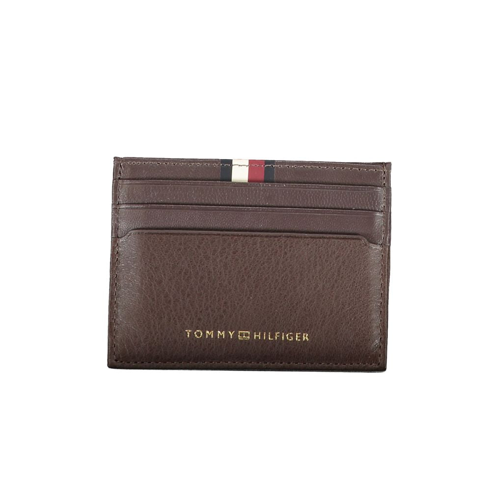Tommy Hilfiger Brown Leather Men Wallet by Tommy Hilfiger