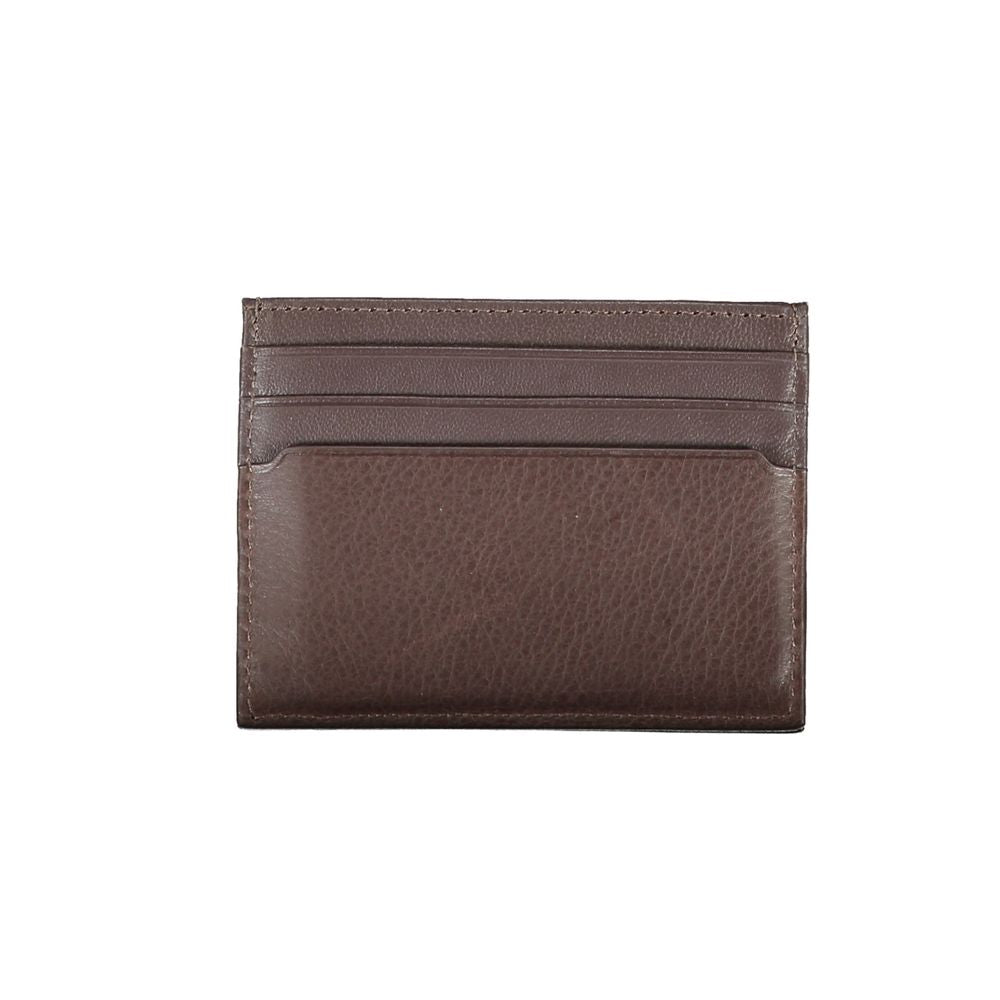 Tommy Hilfiger Brown Leather Men Wallet by Tommy Hilfiger
