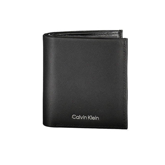 Portefeuille Calvin Klein élégant en cuir à deux volets avec blocage RFID