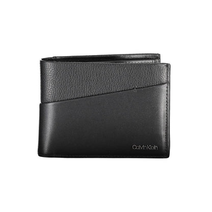 Portefeuille élégant en cuir à deux volets pour homme Calvin Klein