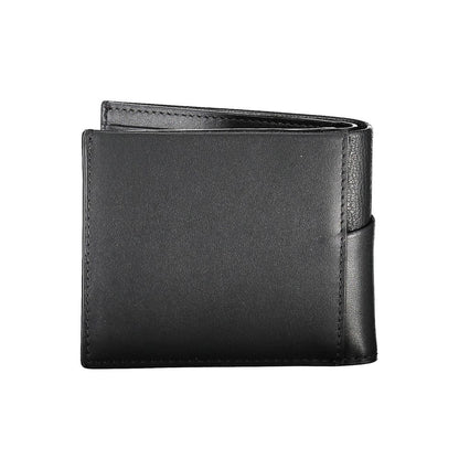 Portefeuille à deux volets en cuir élégant Calvin Klein avec blocage RFID