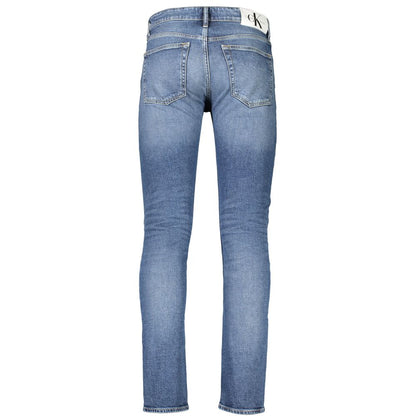Calvin Klein Blue Cotton Jeans & Pant by Calvin Klein