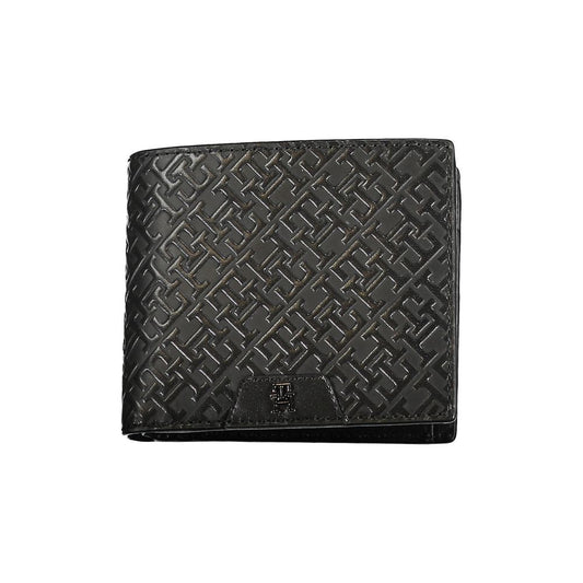 Portefeuille en cuir élégant à deux volets Tommy Hilfiger avec porte-monnaie