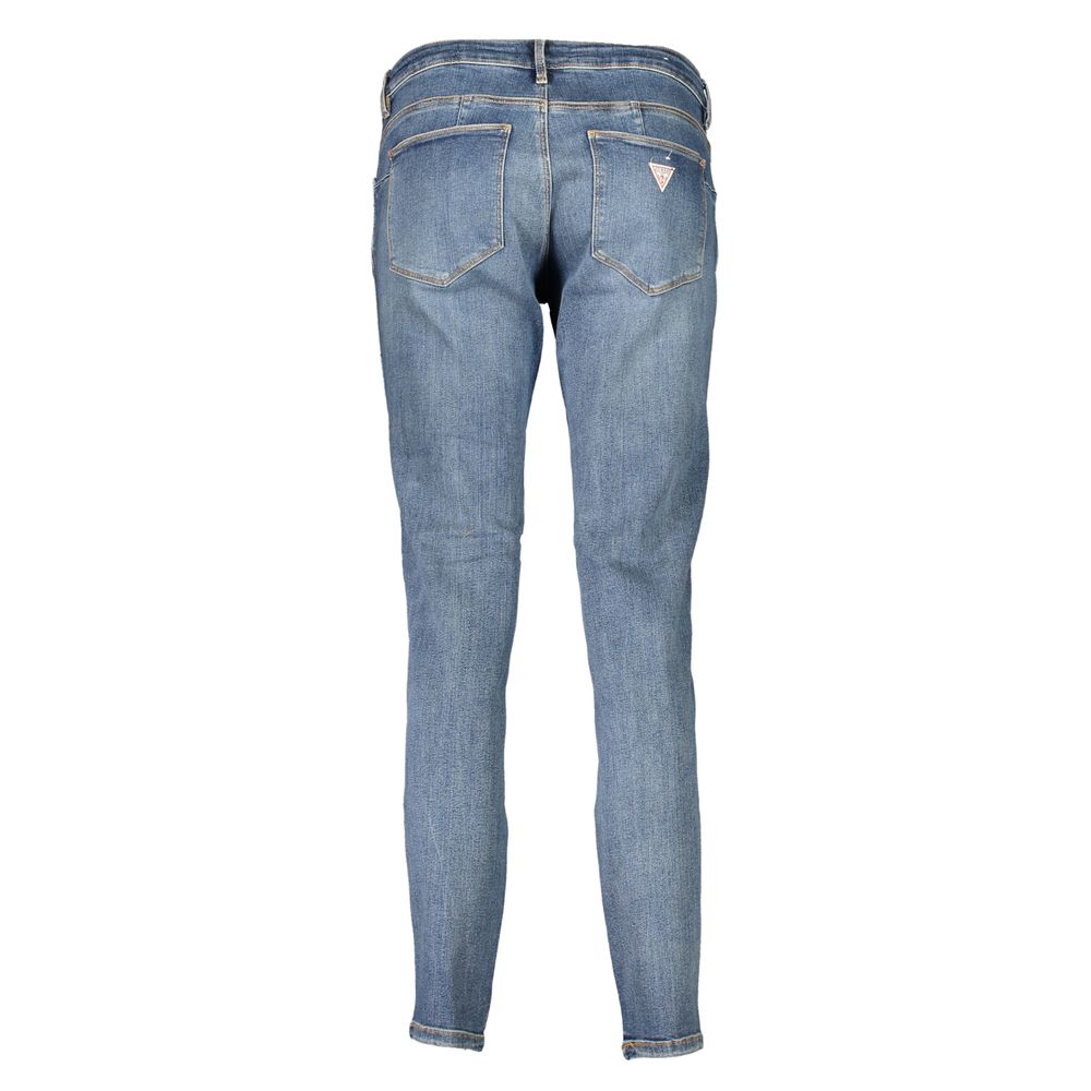 Guess Jeans Blue Cotton Jeans & Pant by Guess Jeans