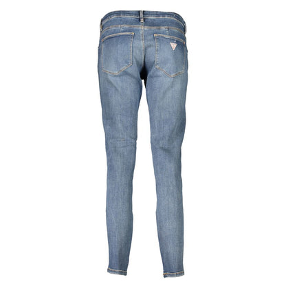 Guess Jeans Blue Cotton Jeans & Pant by Guess Jeans