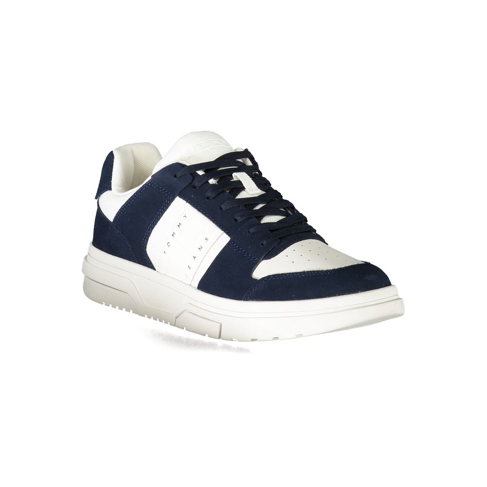 Tommy Hilfiger Blue Polyester Sneaker by Tommy Hilfiger