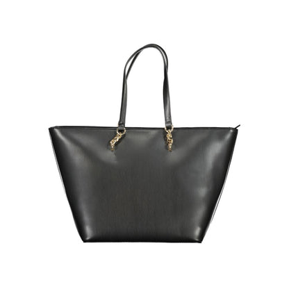 Tommy Hilfiger Black Polyethylene Handbag by Tommy Hilfiger