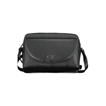Sac à main en polyéthylène noir Calvin Klein