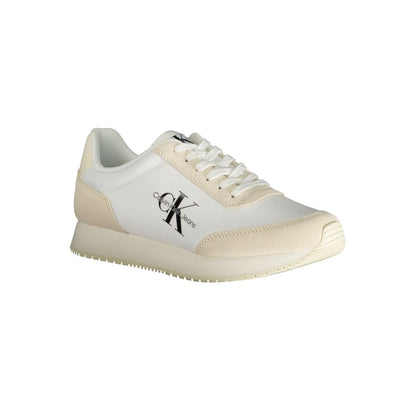 Calvin Klein Beige Polyester Sneaker by Calvin Klein