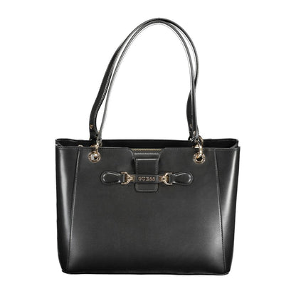 Guess Jeans Black Polyethylene Handbag by Guess Jeans
