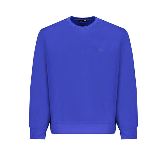 Harmont & Blaine Blue Cotton Sweater by Harmont & Blaine