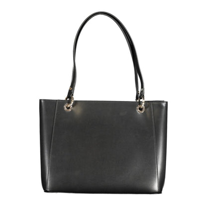Guess Jeans Black Polyethylene Handbag by Guess Jeans